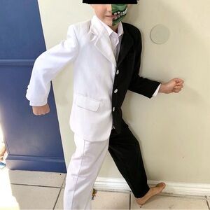 Boys Batman Villain Two Face costume- homemade 6